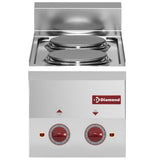 Electric cooker 2 hobs -Top-