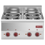 Electric cooker 4 hobs -Top-