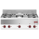 Electric cooker 5 hobs -Top-