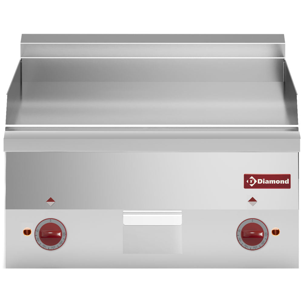 Glatt elektrisk stegeplade -Top-