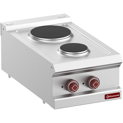 Electric cooker 2 hobs -Top-