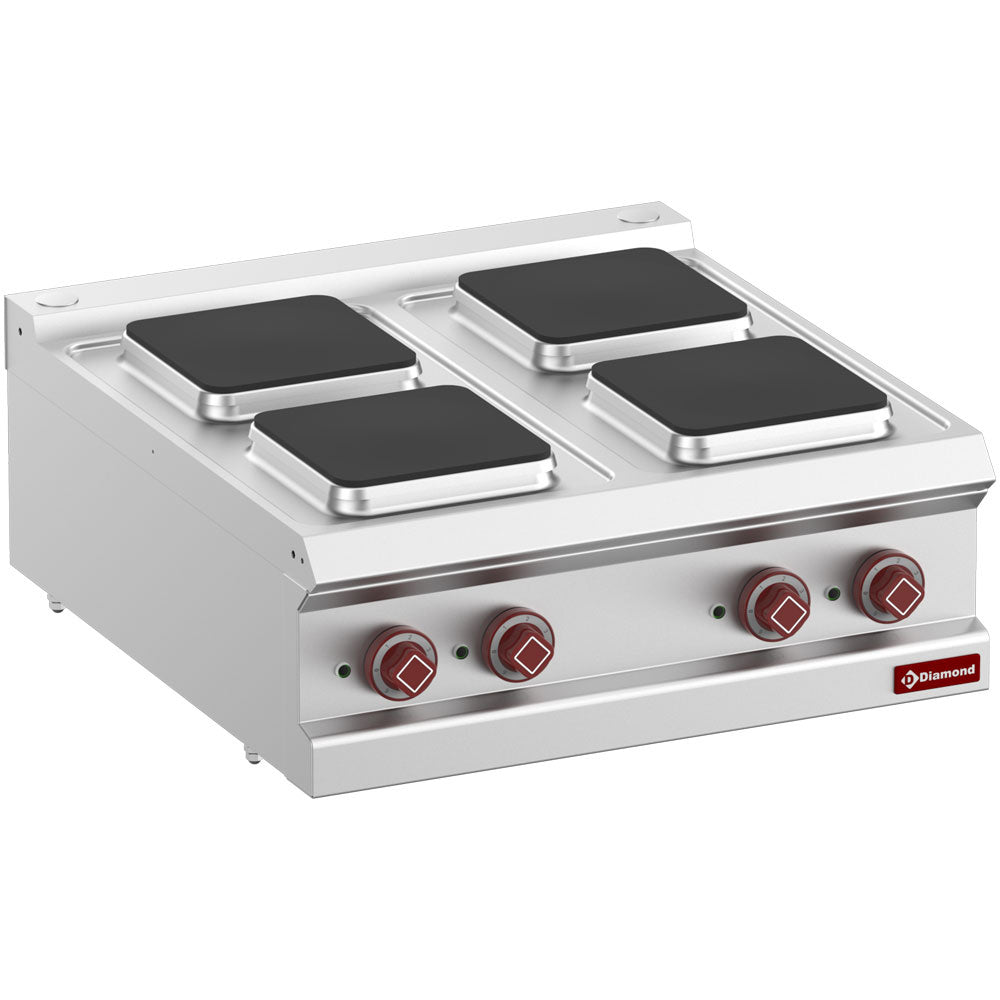 Electric cooker 4 square hobs -Top-
