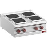 Electric cooker 4 square hobs -Top-