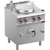 Electric boiling pan 50 liters - indirect heating