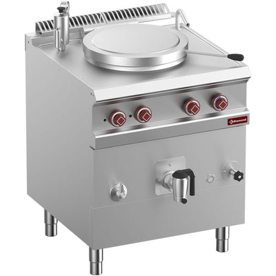 Electric boiling pan 50 liters - indirect heating
