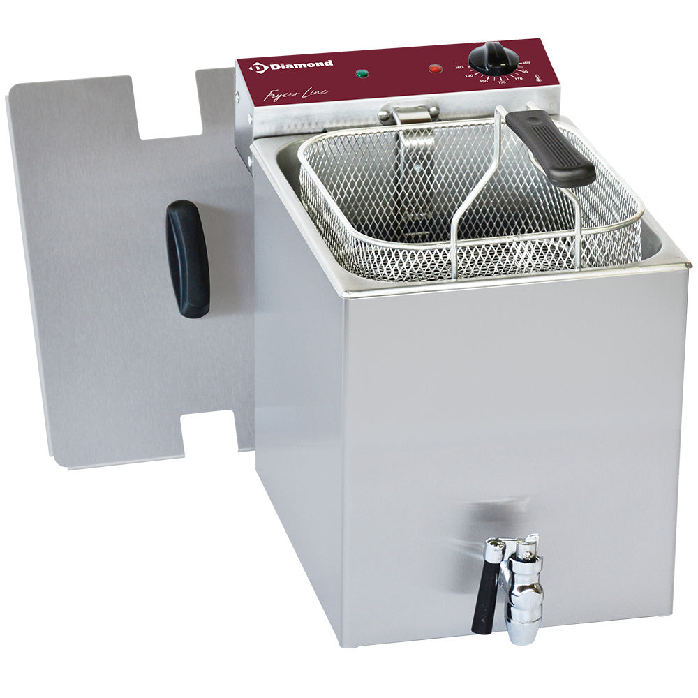 Elektrisk bordfriture 8 liter + tap