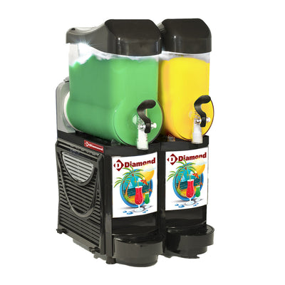 Granita & sorbet machine/distributor, 2x 10 liters