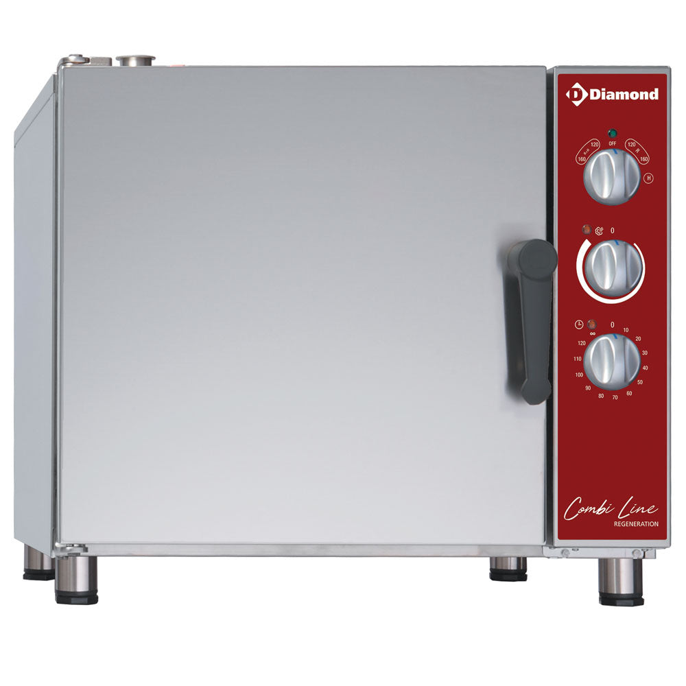 Electric oven regeneration - holding 5x GN 1/1 + humidifier