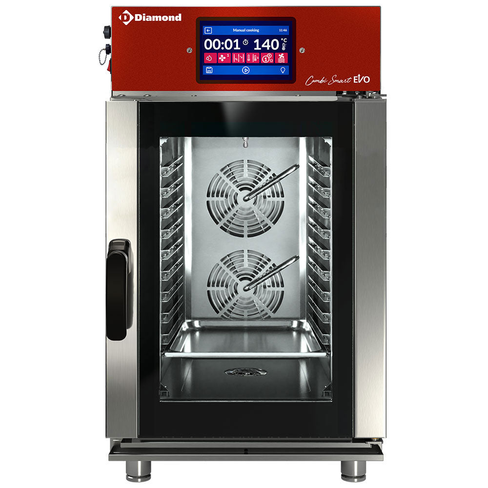 Electric oven, steam/convection, 10x GN1/1 Touch Screen  + Auto-Cleaning