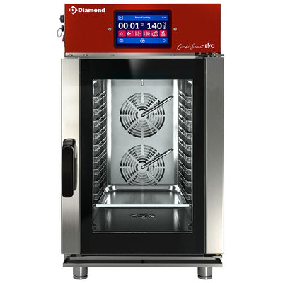 Electric oven, steam/convection, 10x GN1/1 Touch Screen  + Auto-Cleaning