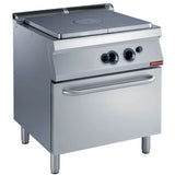 Stove cast-iron plate, gas oven GN 2/1