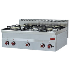 Gas cooker 5 burners -Top- + KIT NOOZLES - G30 - LPG