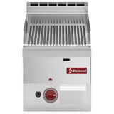 Ribbet gas stegeplade -Top-