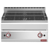 Gas dampgrill, med støbejerns grillrist -Top-