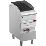 Gas dampgrill, modul 1/2, rist i støbejern 