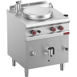 Gas boiling pan 50 liters - indirect heating