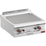 Gas fry top smooth, module 1/1 -Top-