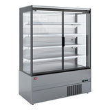 Kølet vægelement, selvbetjening, svingdøre - FULD INOX