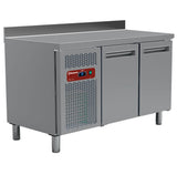 Kølebord, ventileret, 2 døre GN 1/1 (260 Lit.) + 1x Kit skuffeblok (1/2 + 1/2), borde MR...