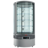 Cylindrical FULL vitrine, 5 levels, ventilated