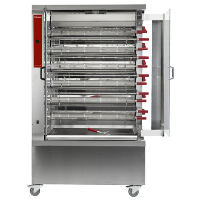 Chicken gas roaster, 11 spits (66 chickens)