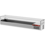 Saladette med glas 2000 mm.