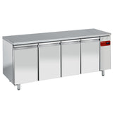 Kølebord, ventileret, 4 døre GN 1/1, (uden gruppe)