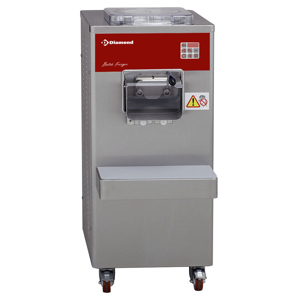 Automatisk vertikal ismaskine, 50 L/h, vandkondensator