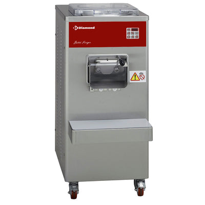 Automatisk vertikal ismaskine, 60 liter/time luftkondensator