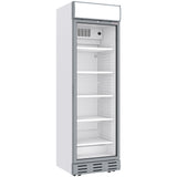 Ventileret display positiv 382 liter HVID med lysboks