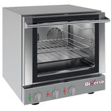 Electric convection oven, 4x 460x340 mm + salamander