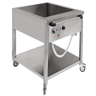 Mobile Bain Marie 2x GN1/1