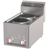 Electric range 2 plates, -Top-