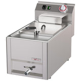 Electric fryer 8 liters, -Top-