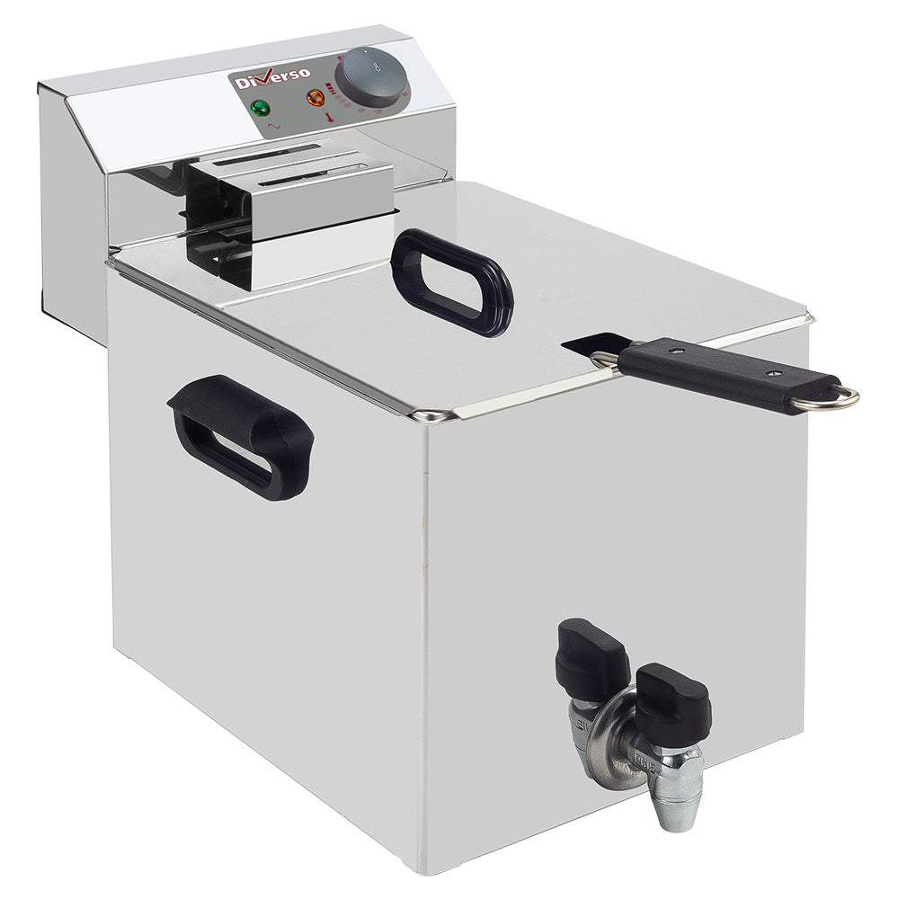 Elektrisk bordfriture 8 liter + tap