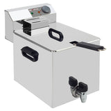 Elektrisk bordfriture 8 liter + tap