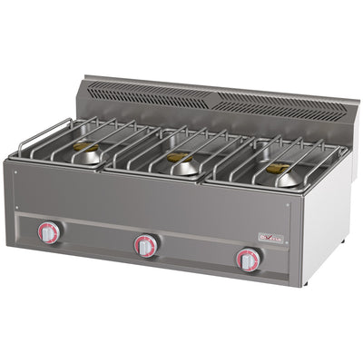 Stove 3 burners 8 kW super powerful -Top-