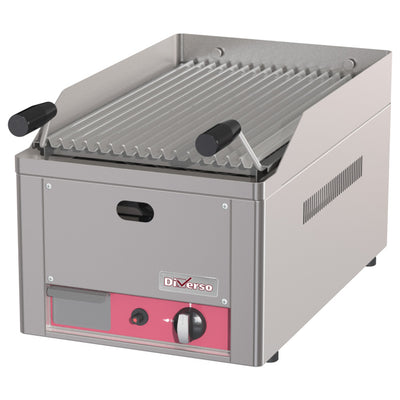 Lava rock grill 1/2 module 4kw