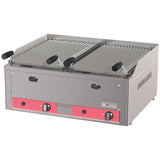 Lava rock grill 1 module 8 kW