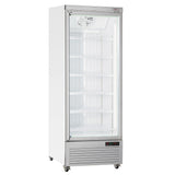 Vertikal fryservitrine, 560 liter - HVID