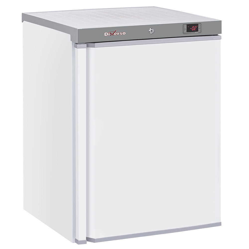 Ventilated refrigerator, 200 liters - white