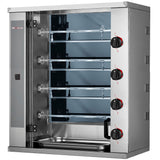 SMALL Vitroceramic chicken roaster, 4 spits (12 chicken)