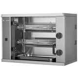 Gas chicken roaster, 2 spits (6 chickens) SMALL