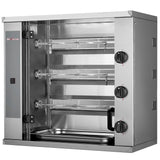 Gas chicken roaster, 3 spits (9 chickens) SMALL