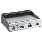 Flad elektrisk stegeplade HP, nitro krom -TOP-