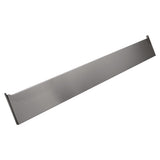 Rustfrit stål frontal sokkel -800mm-