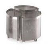 Basket 3 sectors, 100 liters