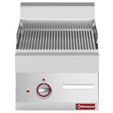 Ribbet elektrisk stegeplade -Top-