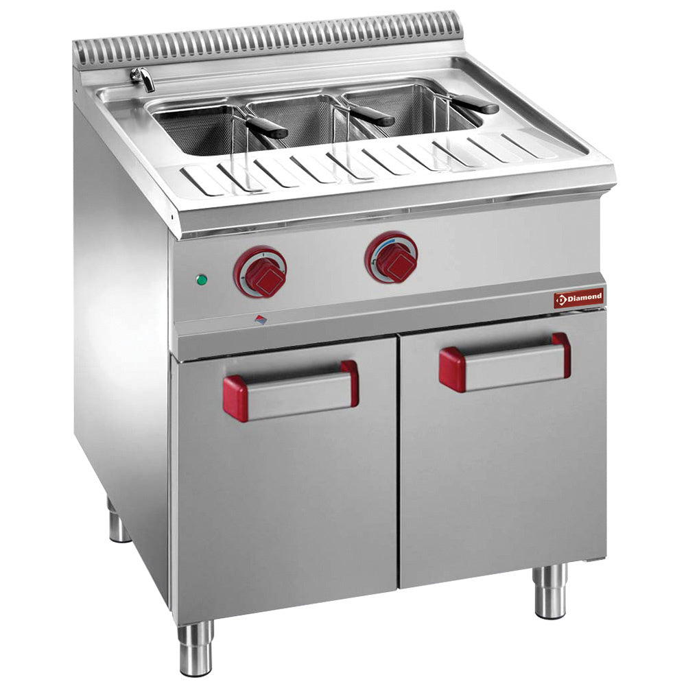 Electric pasta cooker 1 40-liter tank (without baskets), on cupboard