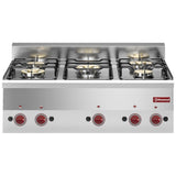 Gas cooker 5 burners -Top-